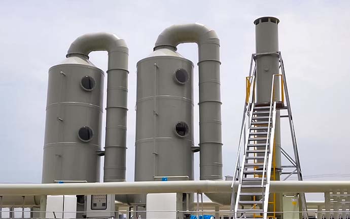 اسکرابرهای گاز