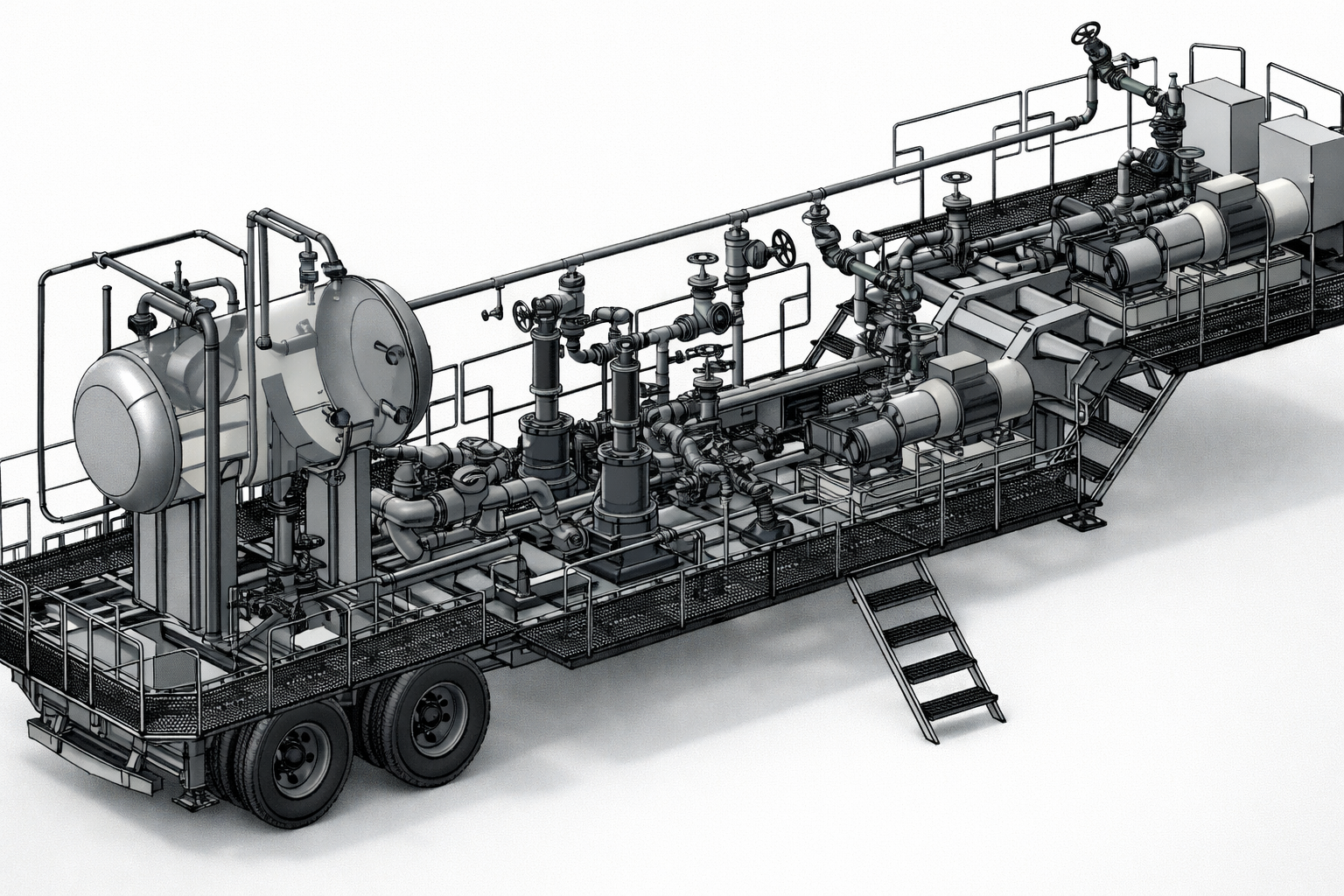 Mobile Oil Treater Package